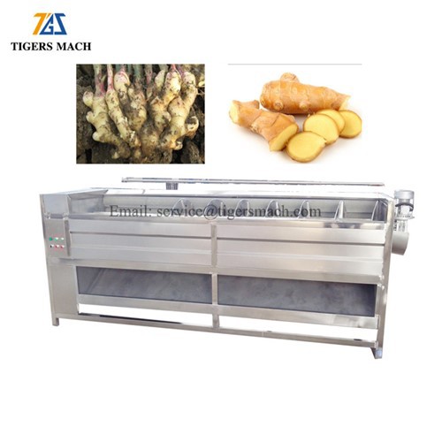 Машина за белене с четка за джинджифил